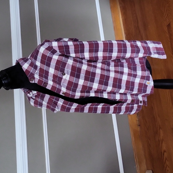 Carhartt Tops - CARHARTT Size Small Flannel Shirt